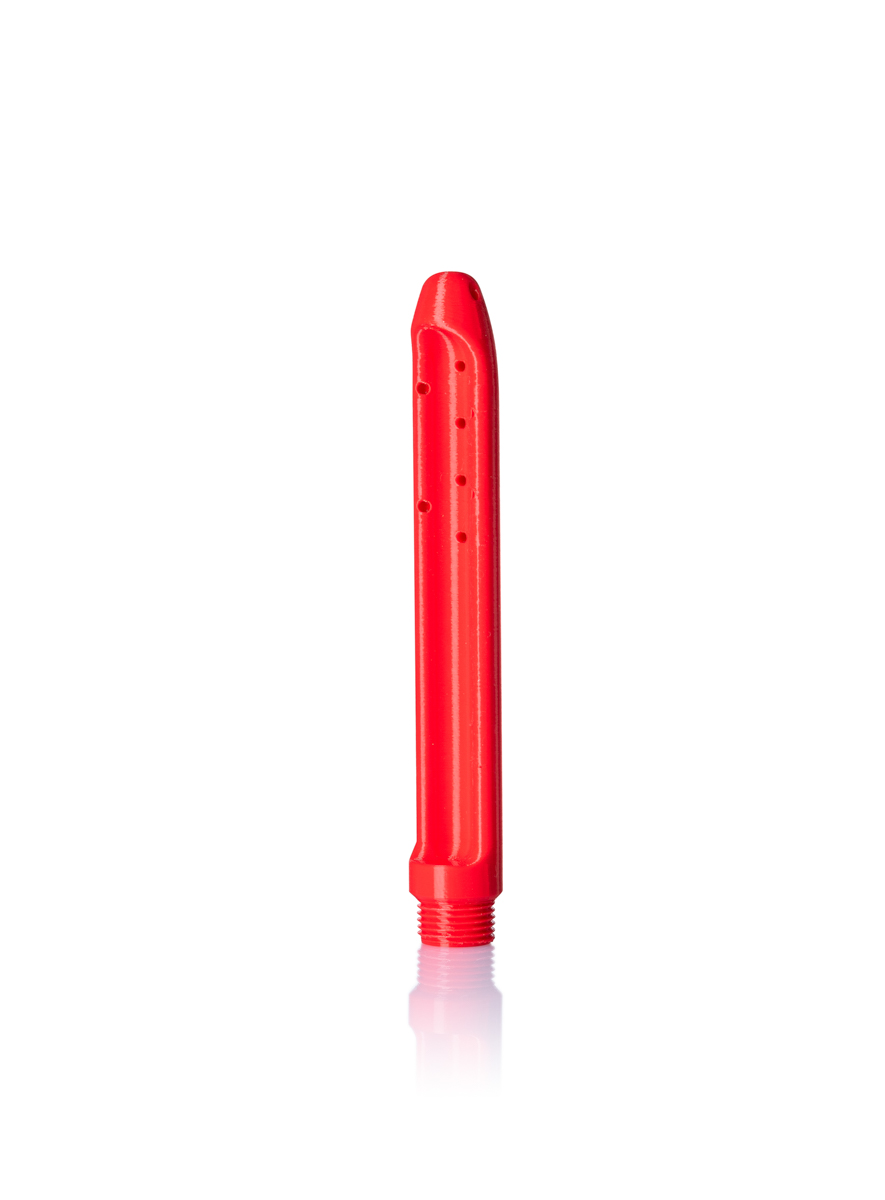Anal shower XTRM O-Clean red with side water jet