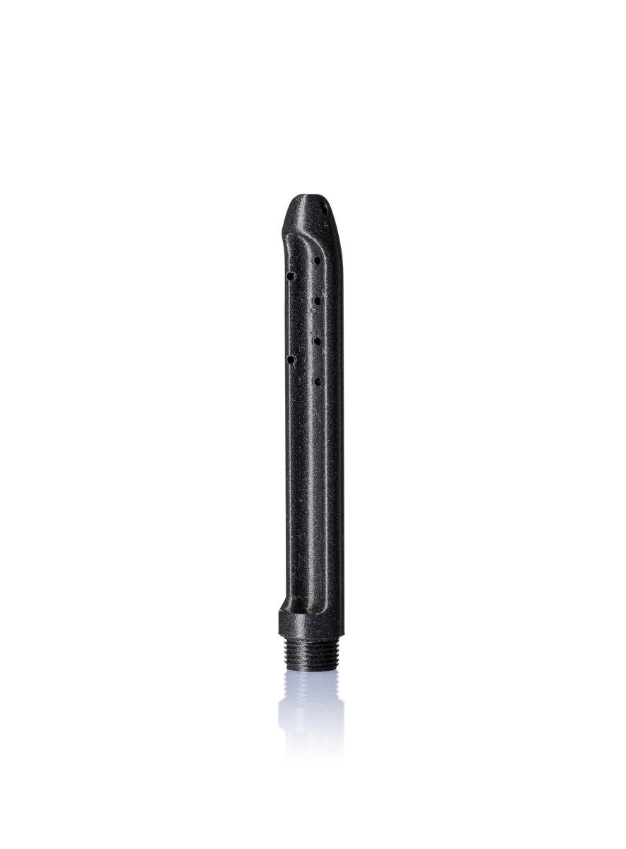Anal shower XTRM O-Clean black with side water jet