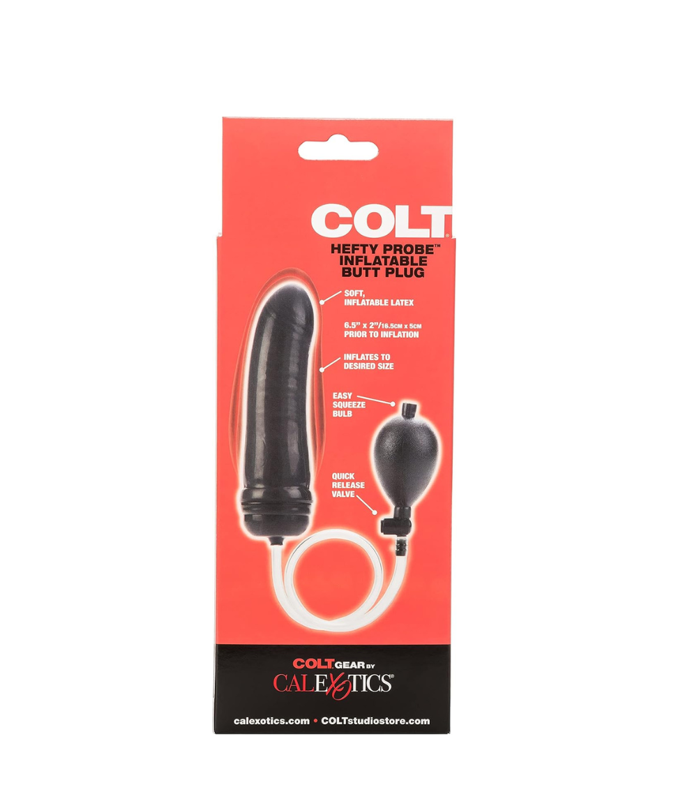 COLT Hefty Probe Inflatable Butt Plug