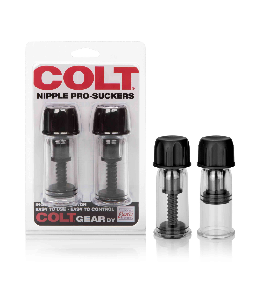 Colt Nipple Pro Suckers - schwarz